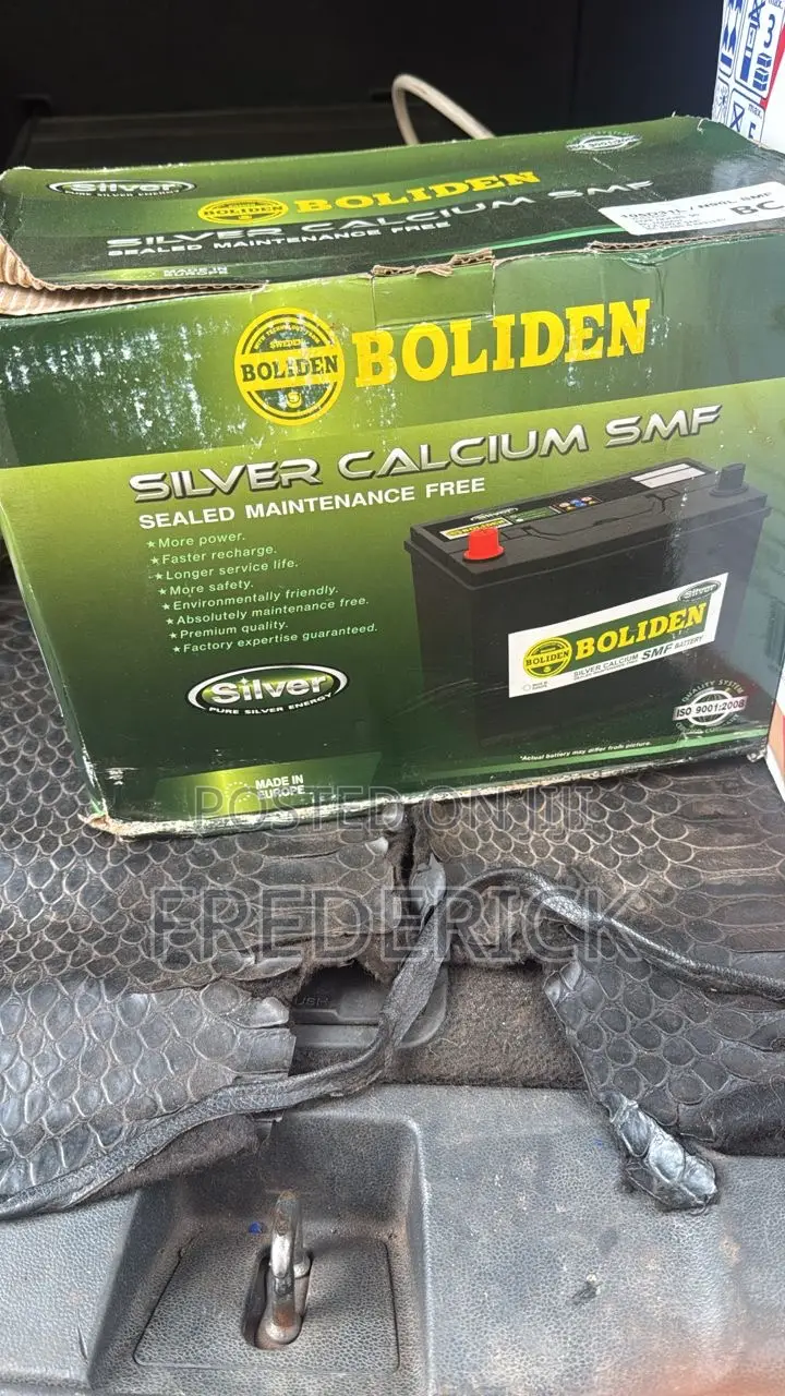 Car Battery and Oil