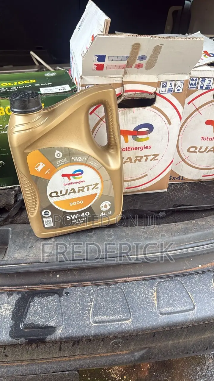 Car Battery and Oil