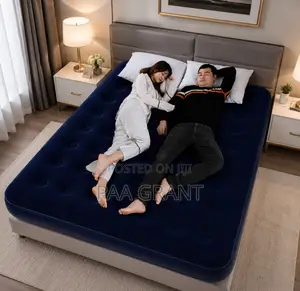 Relax on Cloud Comfort )Inflatable Air Mattress Plus Free Pump
