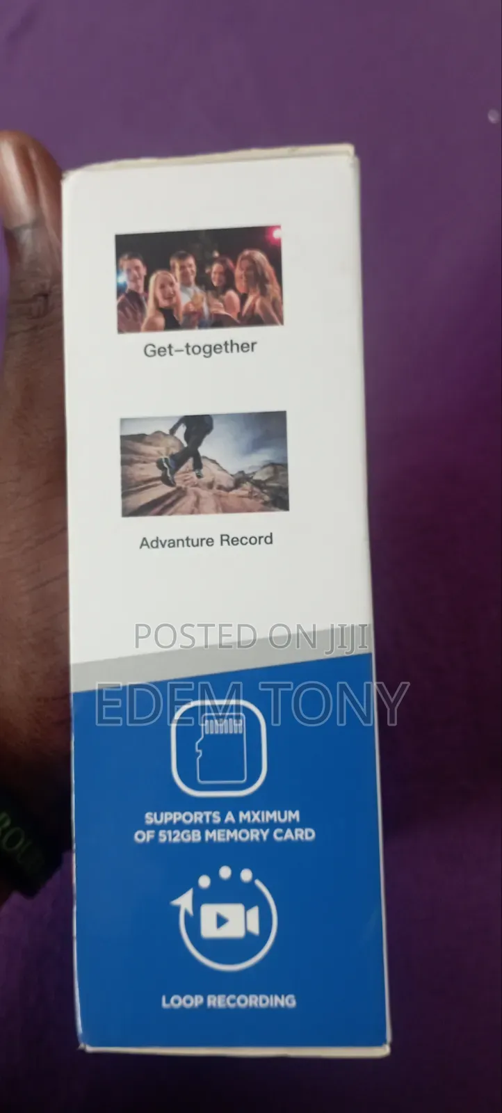Sports Action Camera, 1080p Thumb Motion, Mini Action Recorder