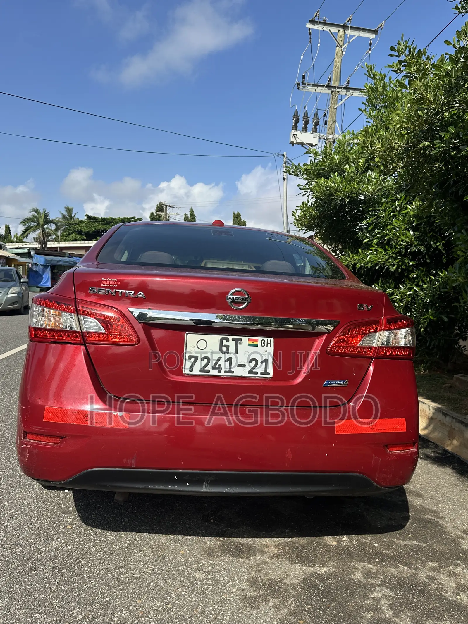 Nissan Sentra SV 2016 Red