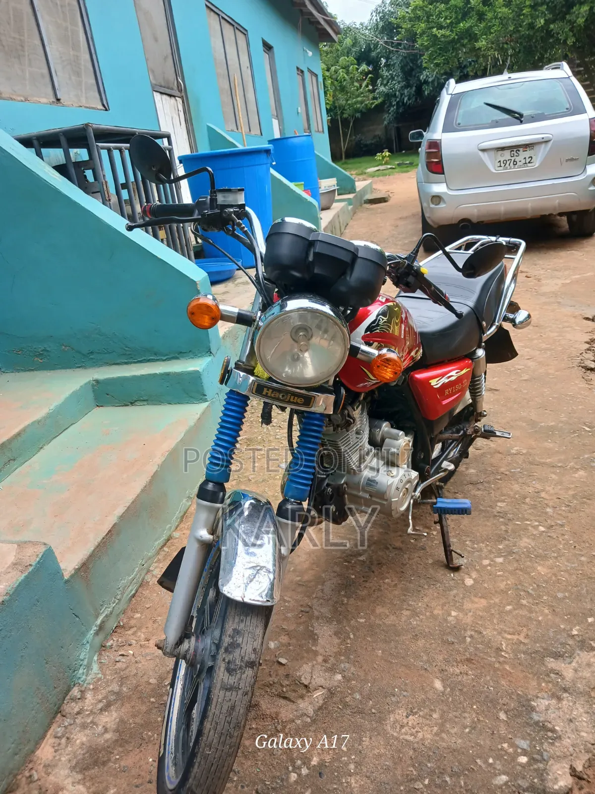 Haojue HJ125-8K 2021 Red