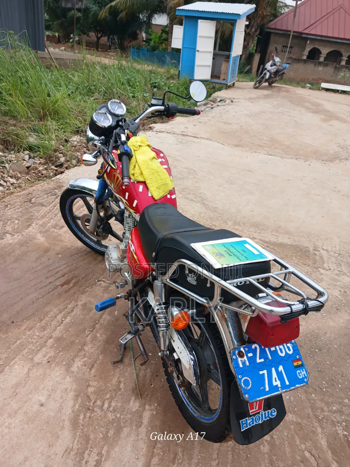 Haojue HJ125-8K 2021 Red