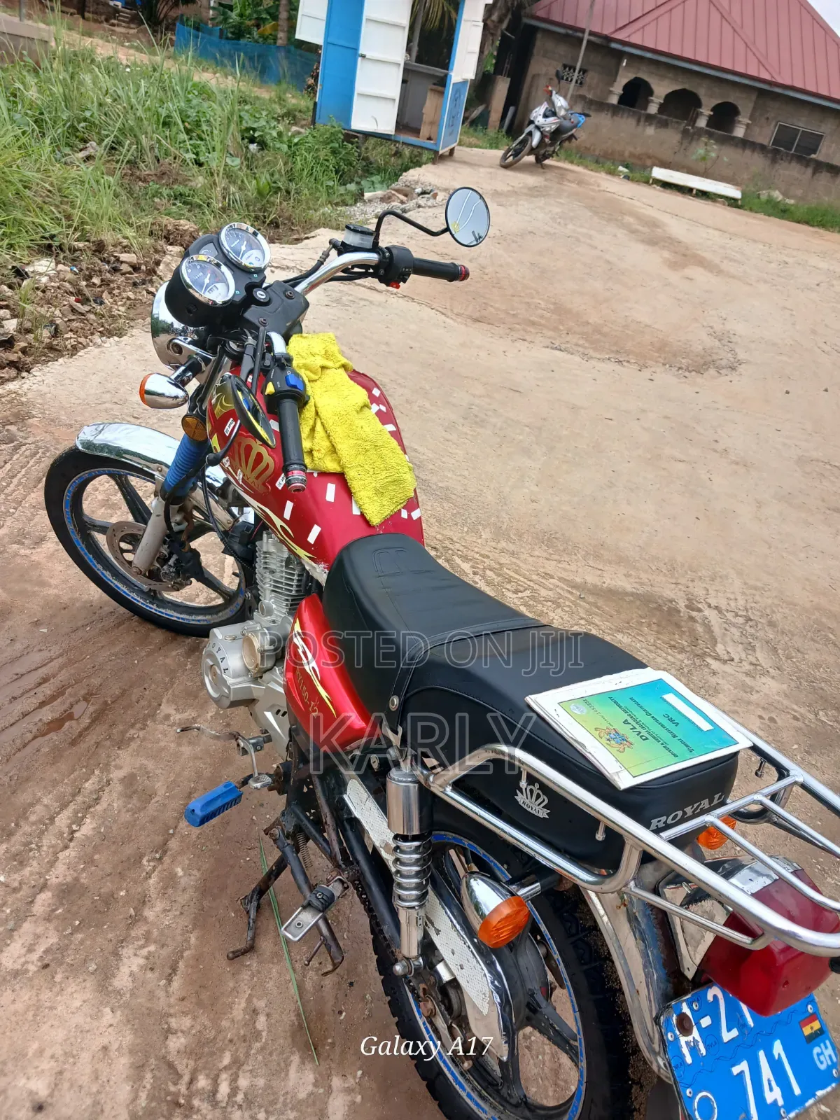 Haojue HJ125-8K 2021 Red