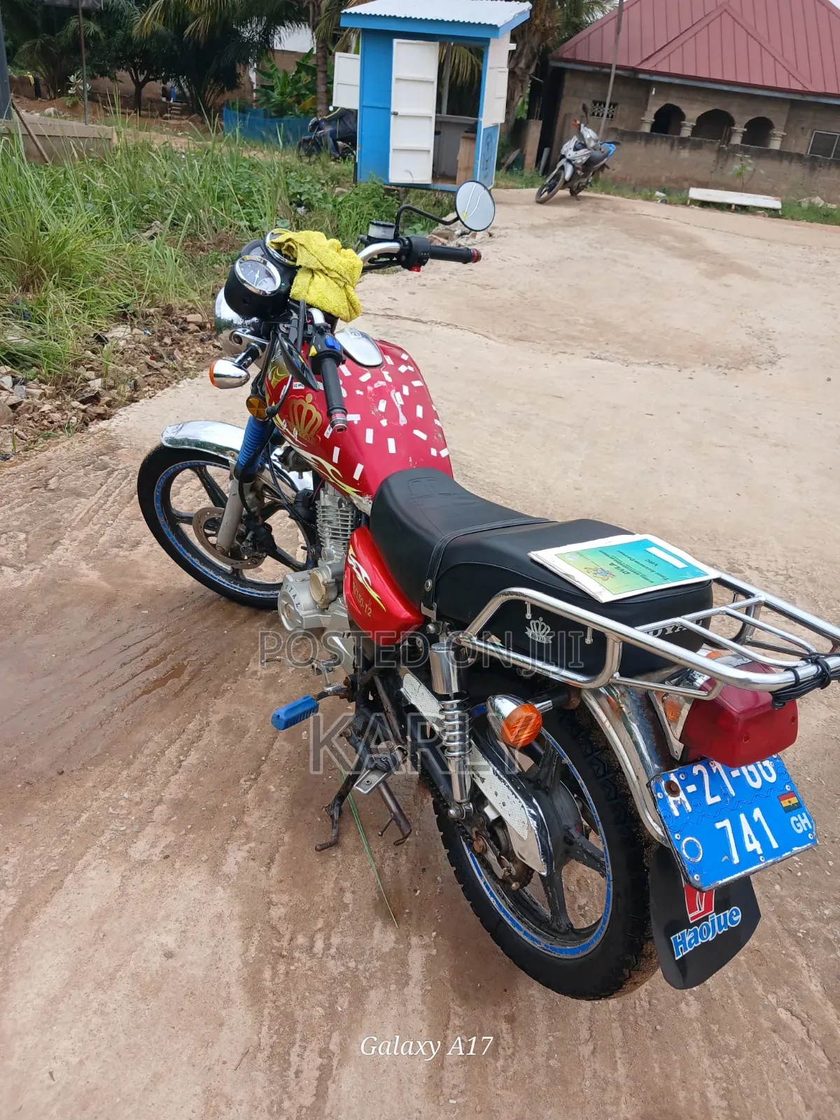 Haojue HJ125-8K 2021 Red