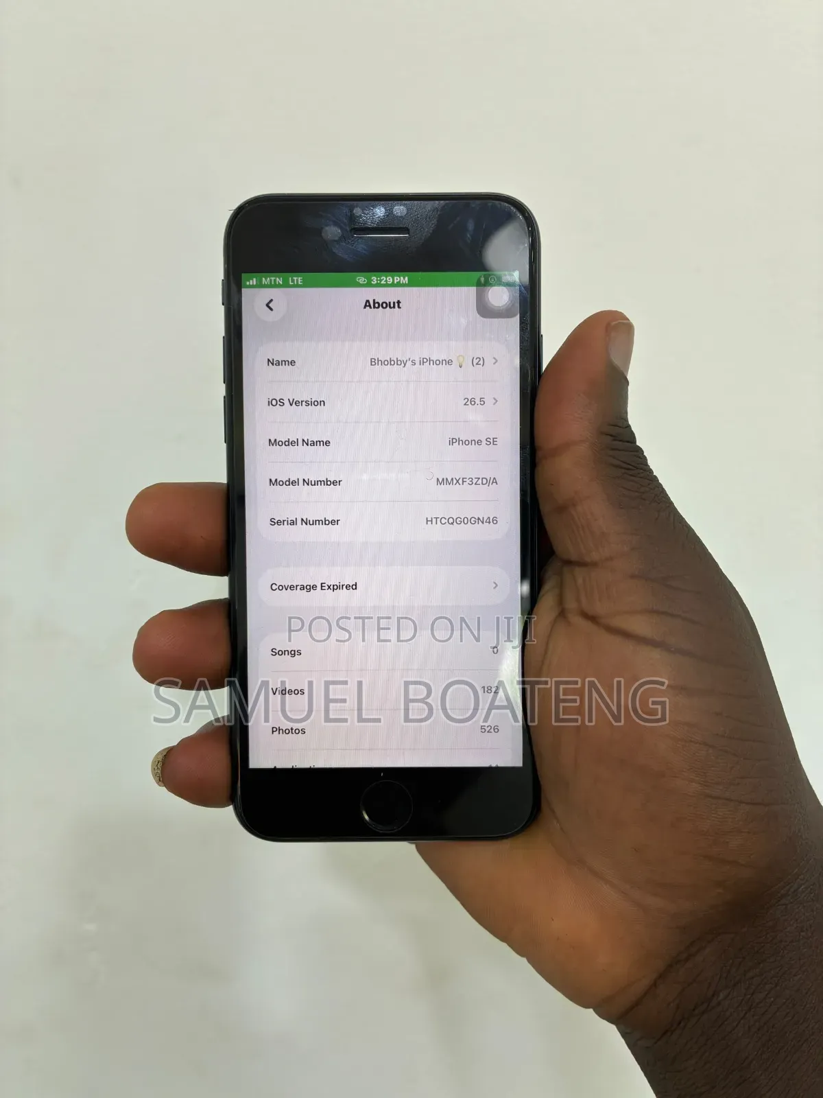 Apple iPhone SE (2022) 64 GB Black