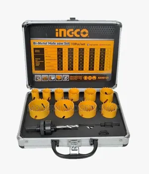 Multi-size Hole Saw Set For Electricians Plumbers