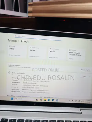 Laptop HP EliteBook 640 G10 16GB Intel Core i7 SSD 256GB