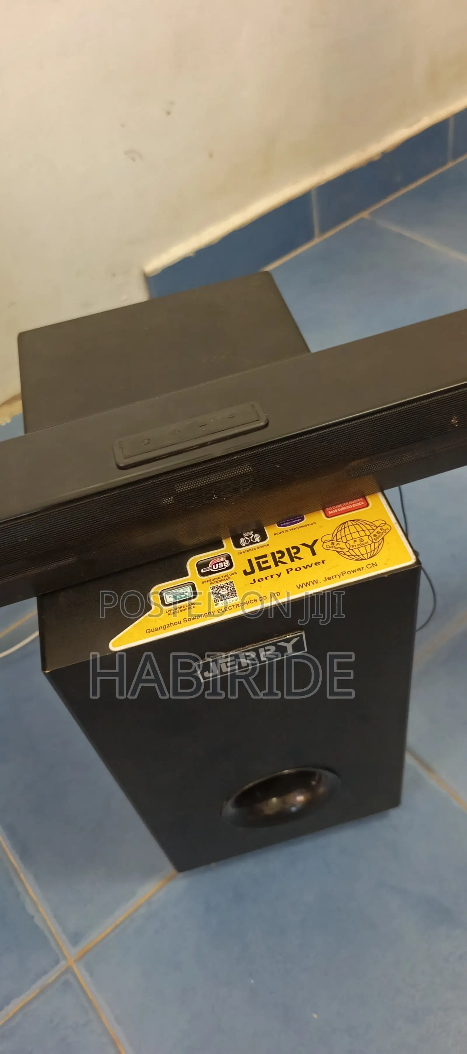 Jerry Sound Bar Bass Speakers