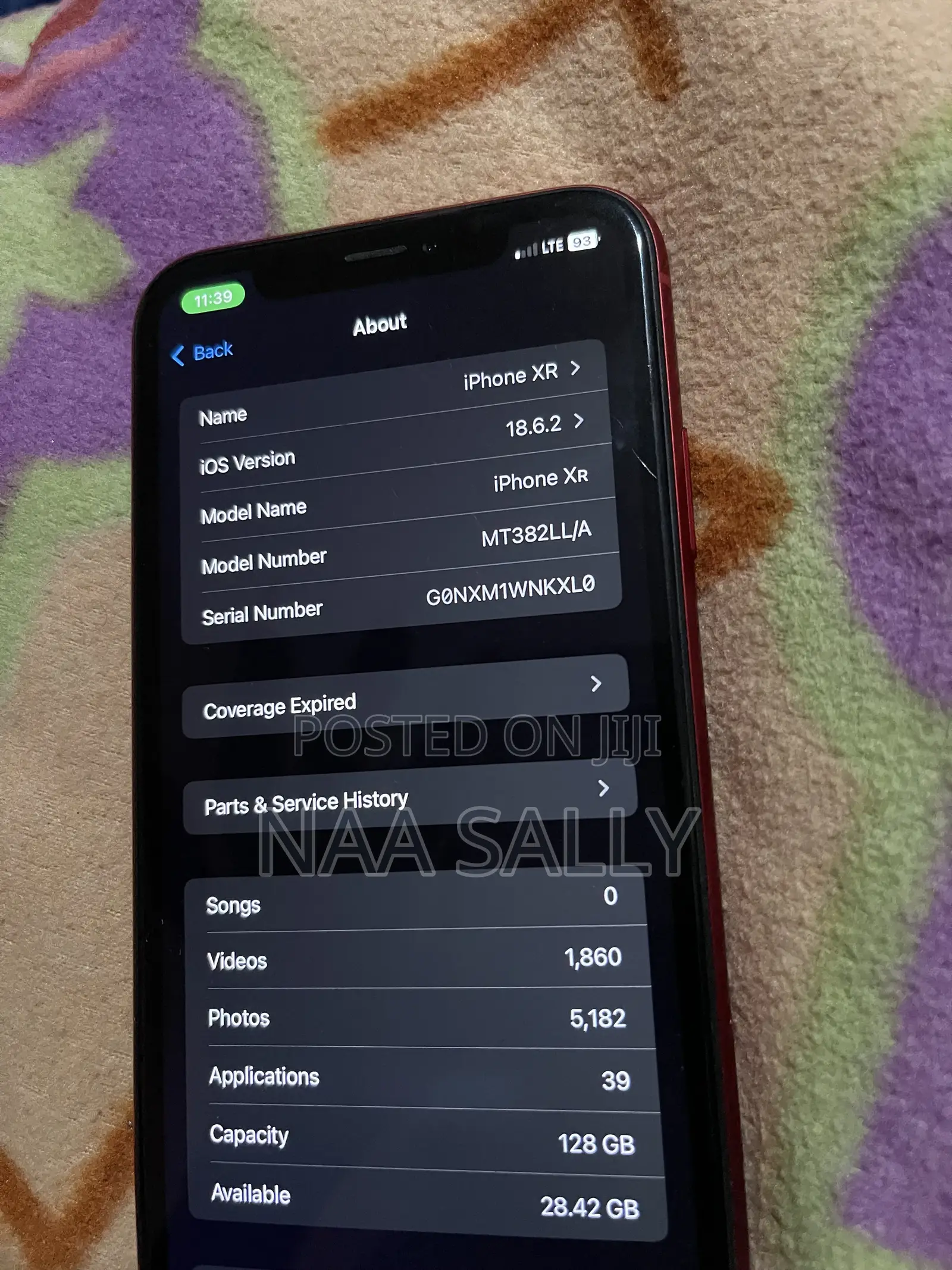 Apple iPhone XR 128 GB Red