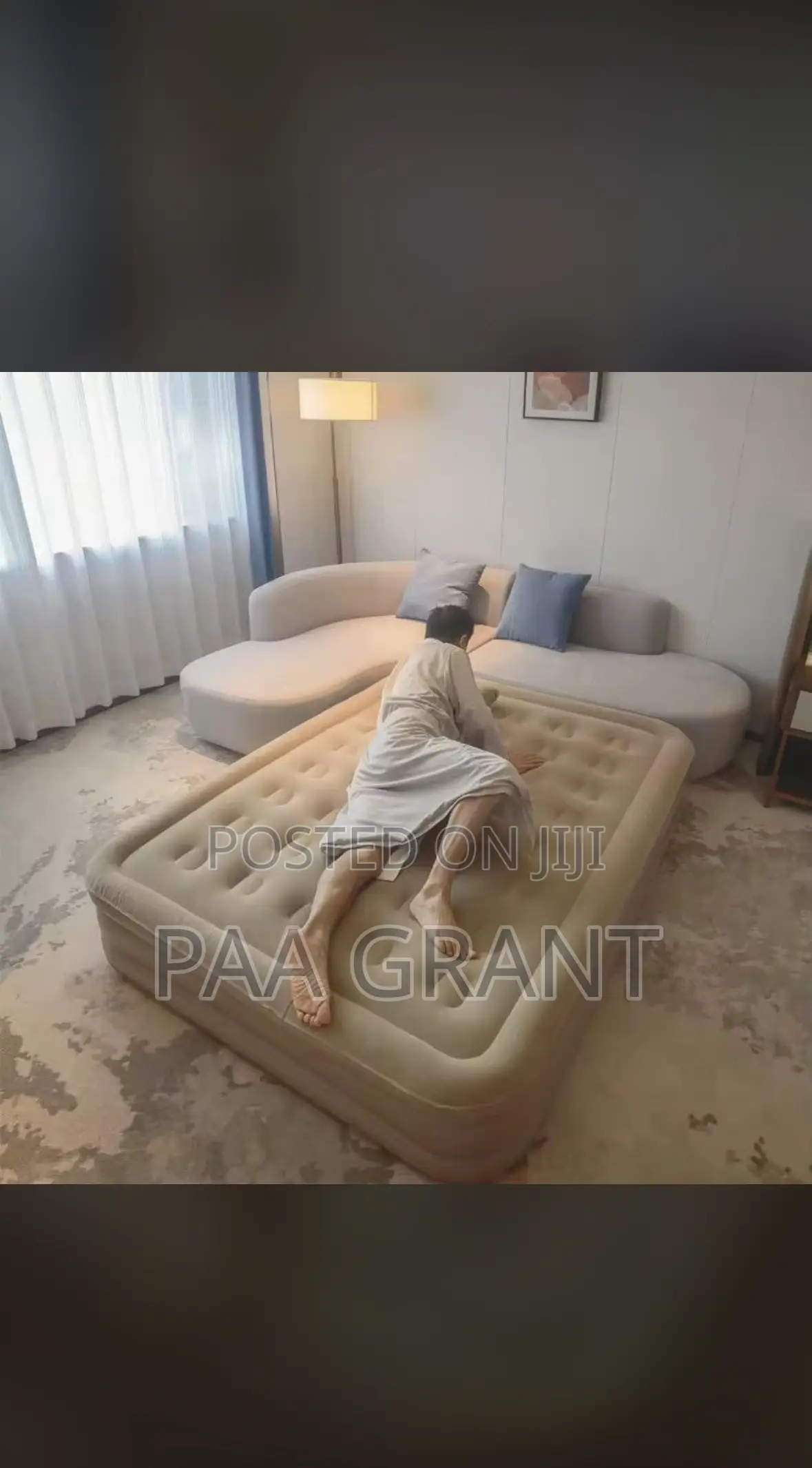 Sleep Like Royalty (Inbuilt Pump Air Inflatable Air Mattress