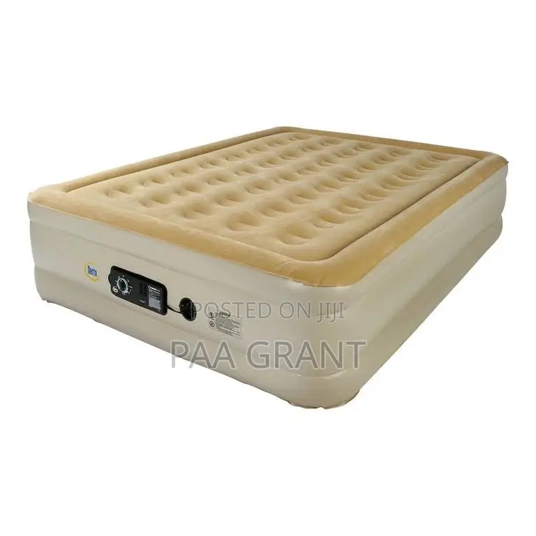 Limited Stock ,Order Now (Double Size Air Mattress With in Built Pump