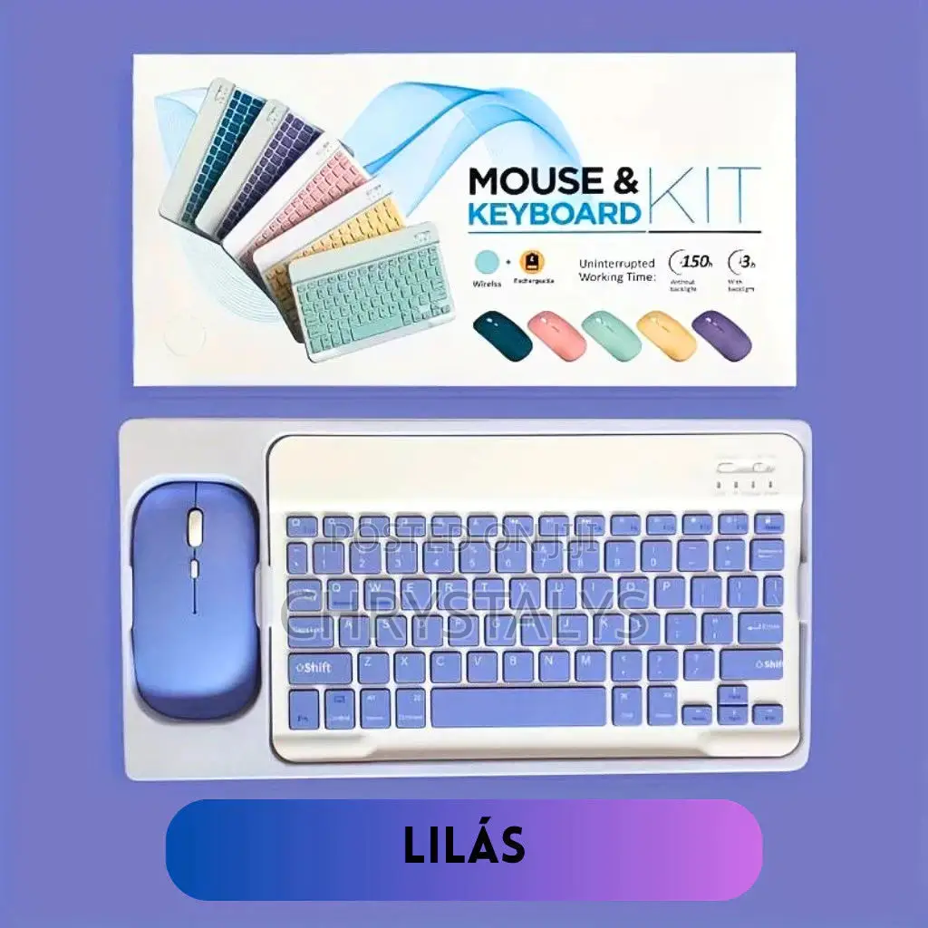 Rechargeable Bluetooth Keyboard for iPad, Ihone, Laptop
