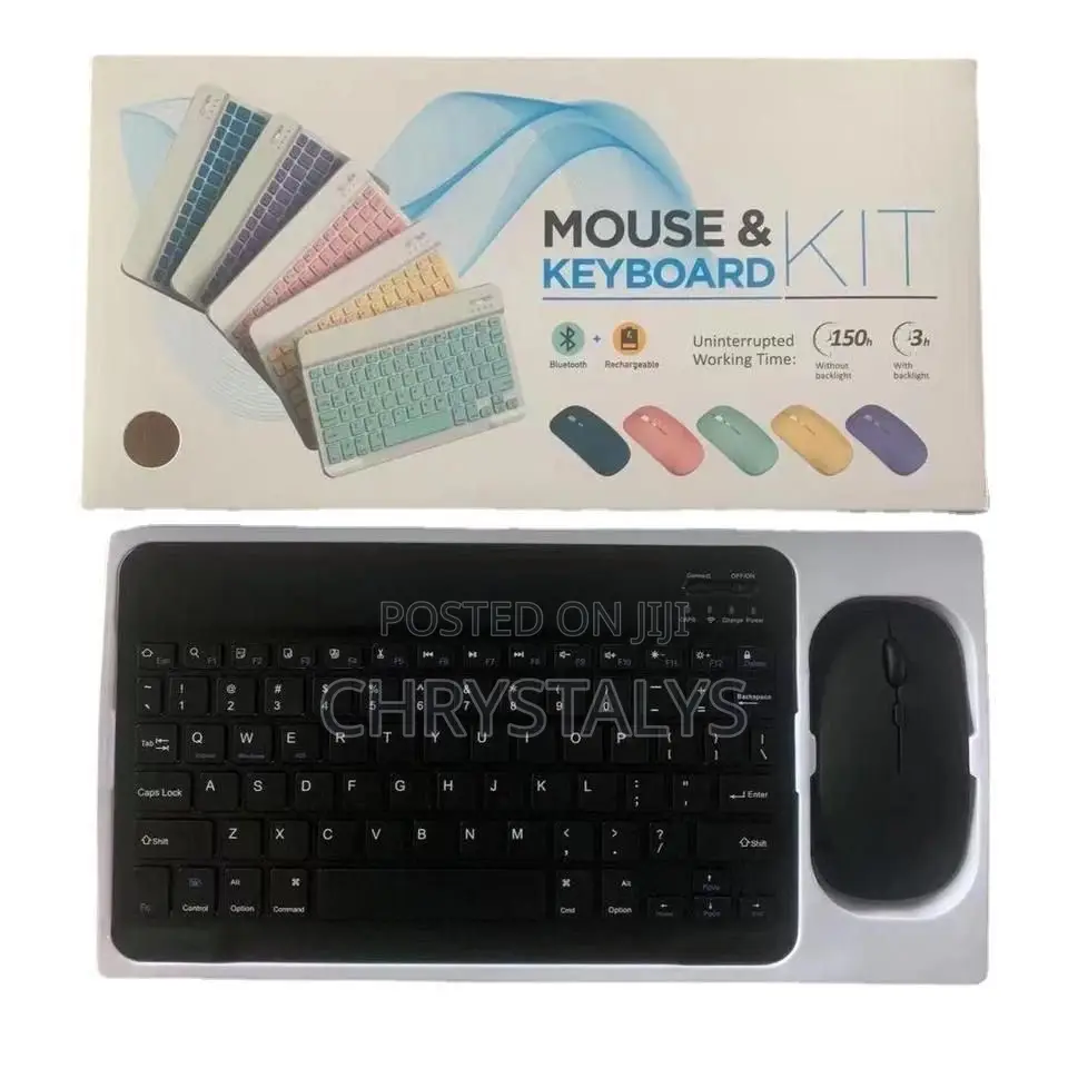 Rechargeable Bluetooth Keyboard for iPad, Ihone, Laptop