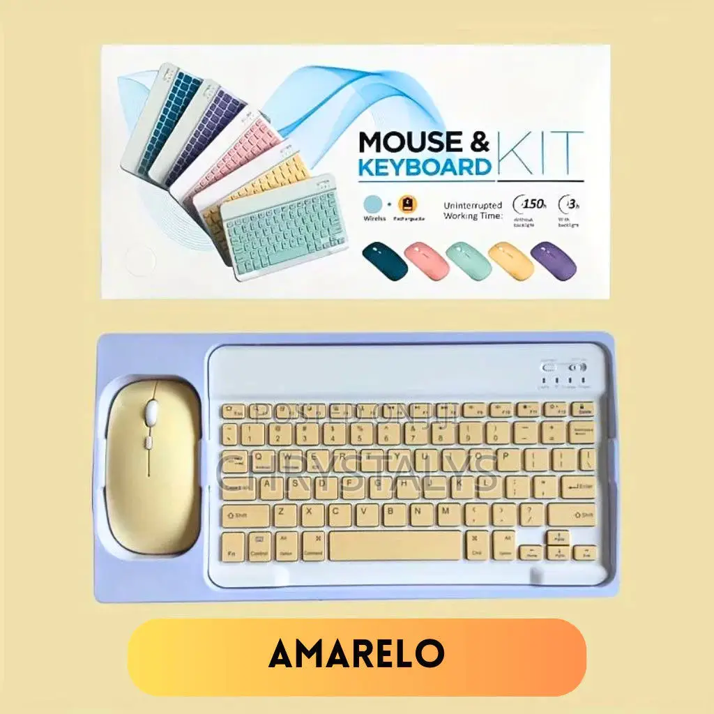 Rechargeable Bluetooth Keyboard for iPad, Ihone, Laptop