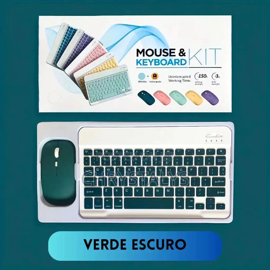 Rechargeable Bluetooth Keyboard for iPad, Ihone, Laptop