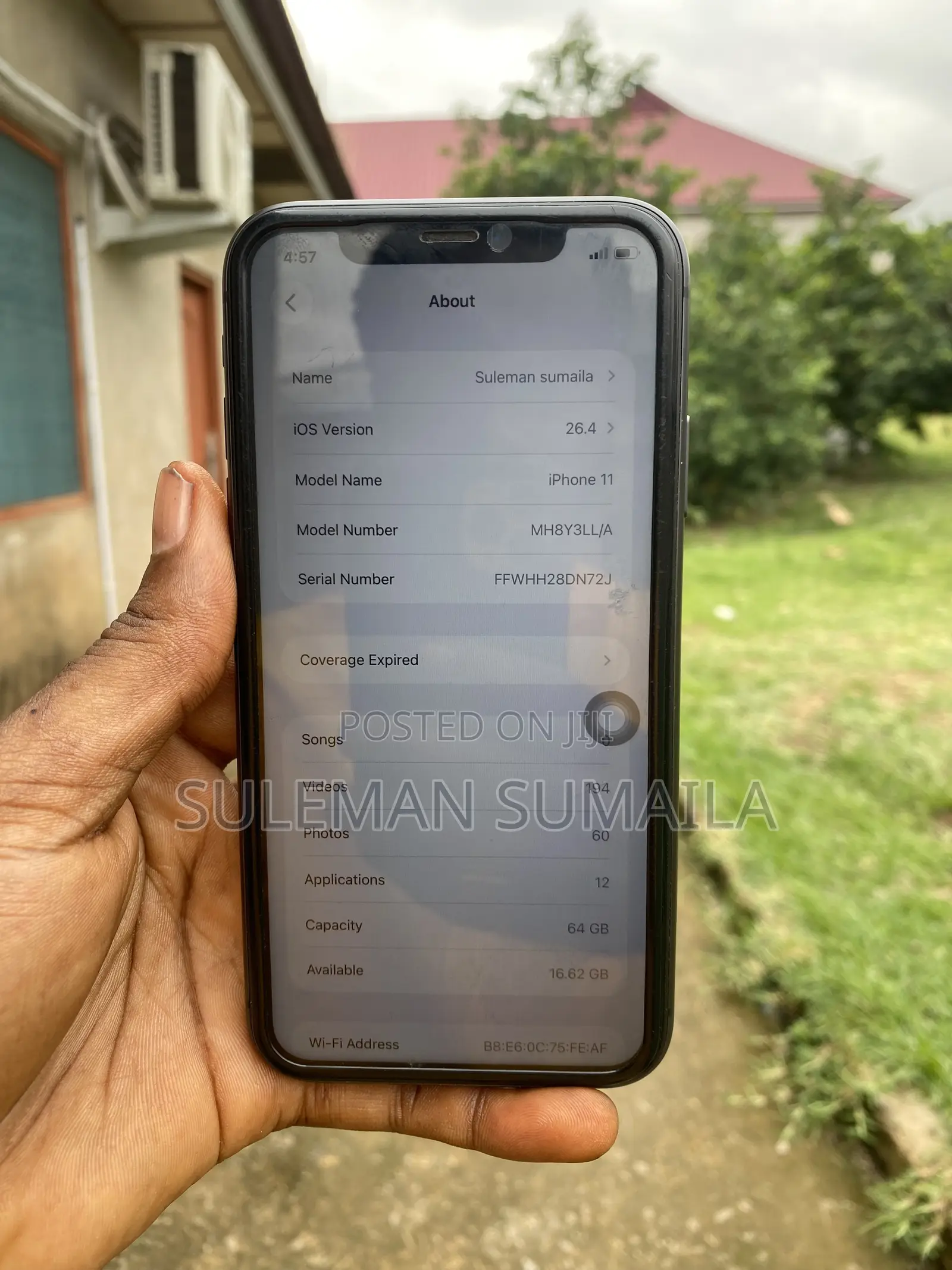 Apple iPhone 11 64 GB Black
