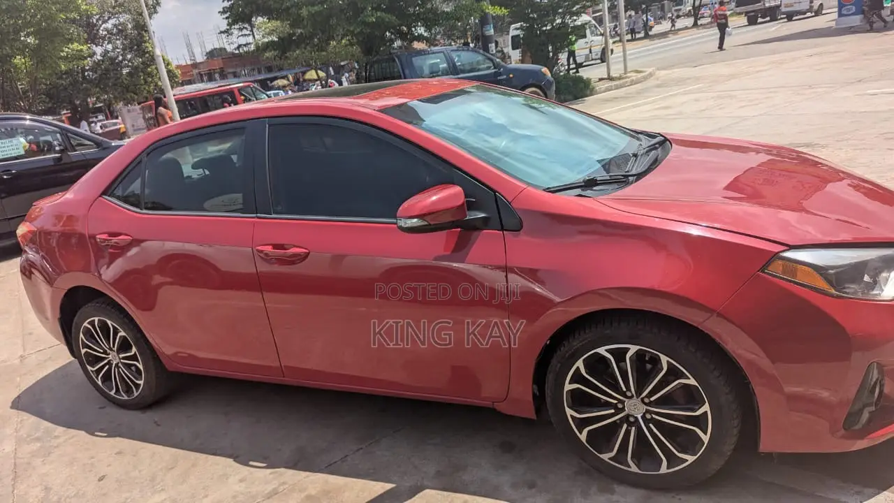Toyota Corolla S 4dr Sedan (1.8L 4cyl CVT) 2016 Red