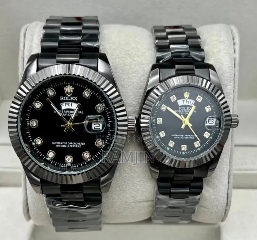 Rolex-Inspired Couple Watches