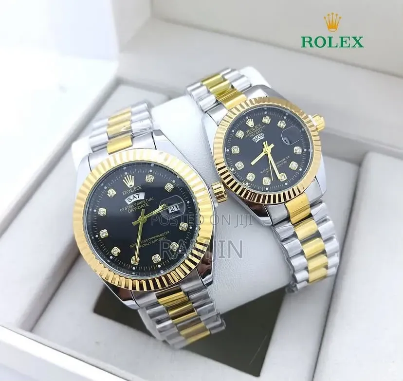 Rolex-Inspired Couple Watches