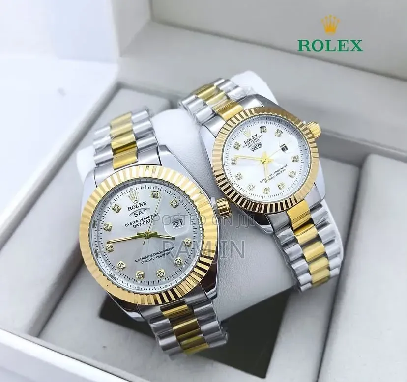 Rolex-Inspired Couple Watches