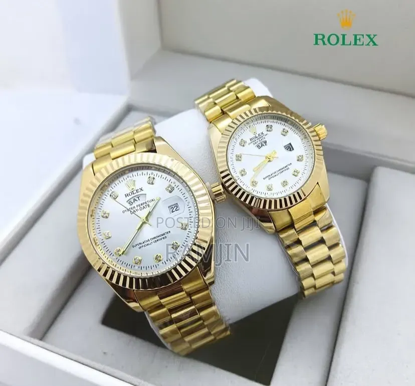 Rolex-Inspired Couple Watches