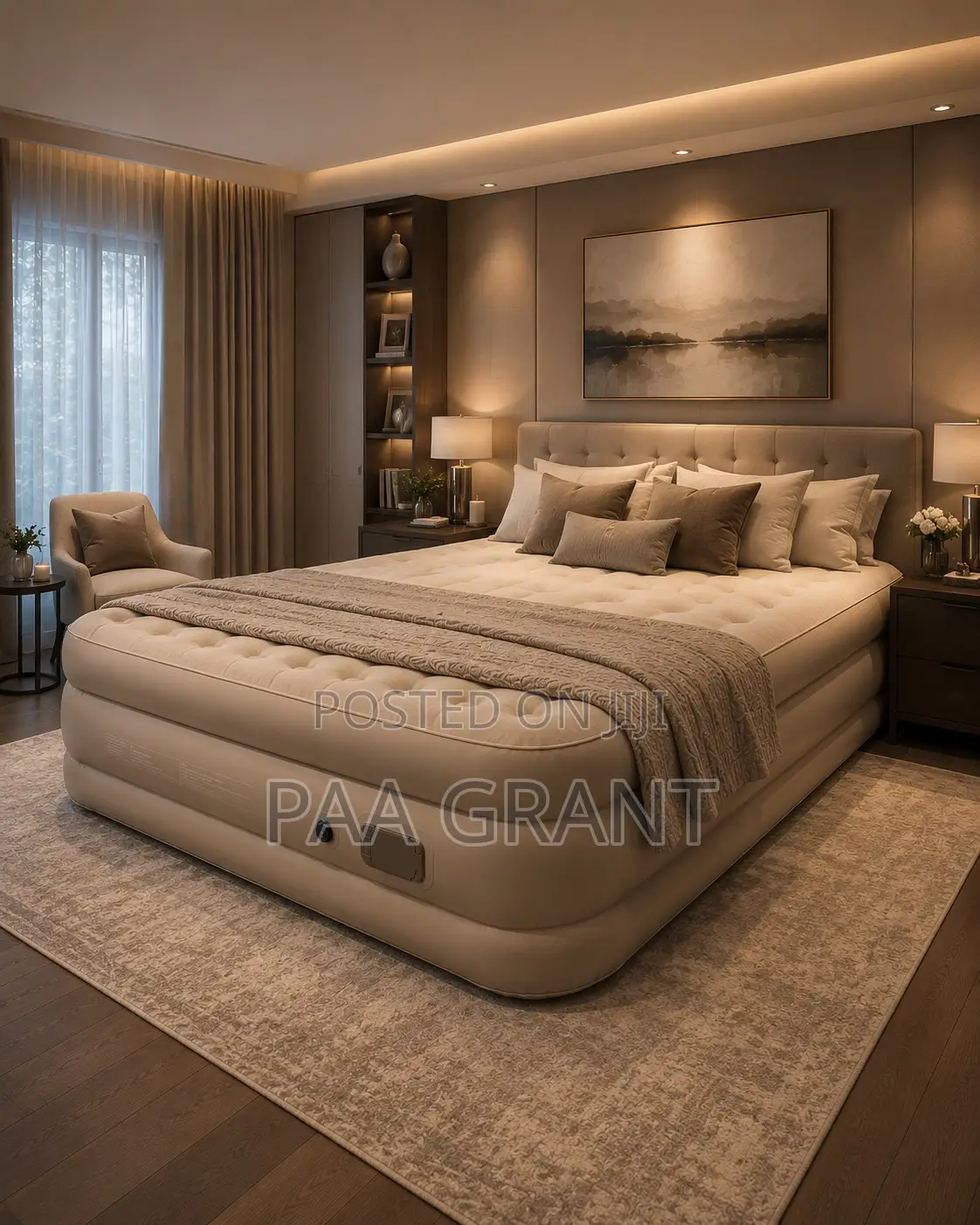 Luxury That Lasts (Double Size Inbuilt Pump Air Inflatable Mattress