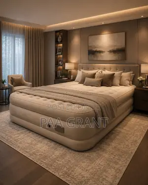 Luxury That Lasts (Double Size Inbuilt Pump Air Inflatable Mattress