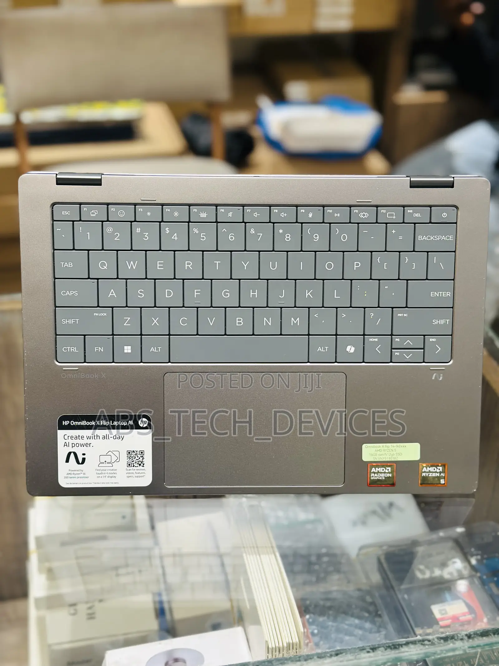 Laptop HP OmniBook X Flip 14" 16GB AMD Ryzen 5 SSD 512GB