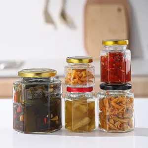 Honey Glass Jars