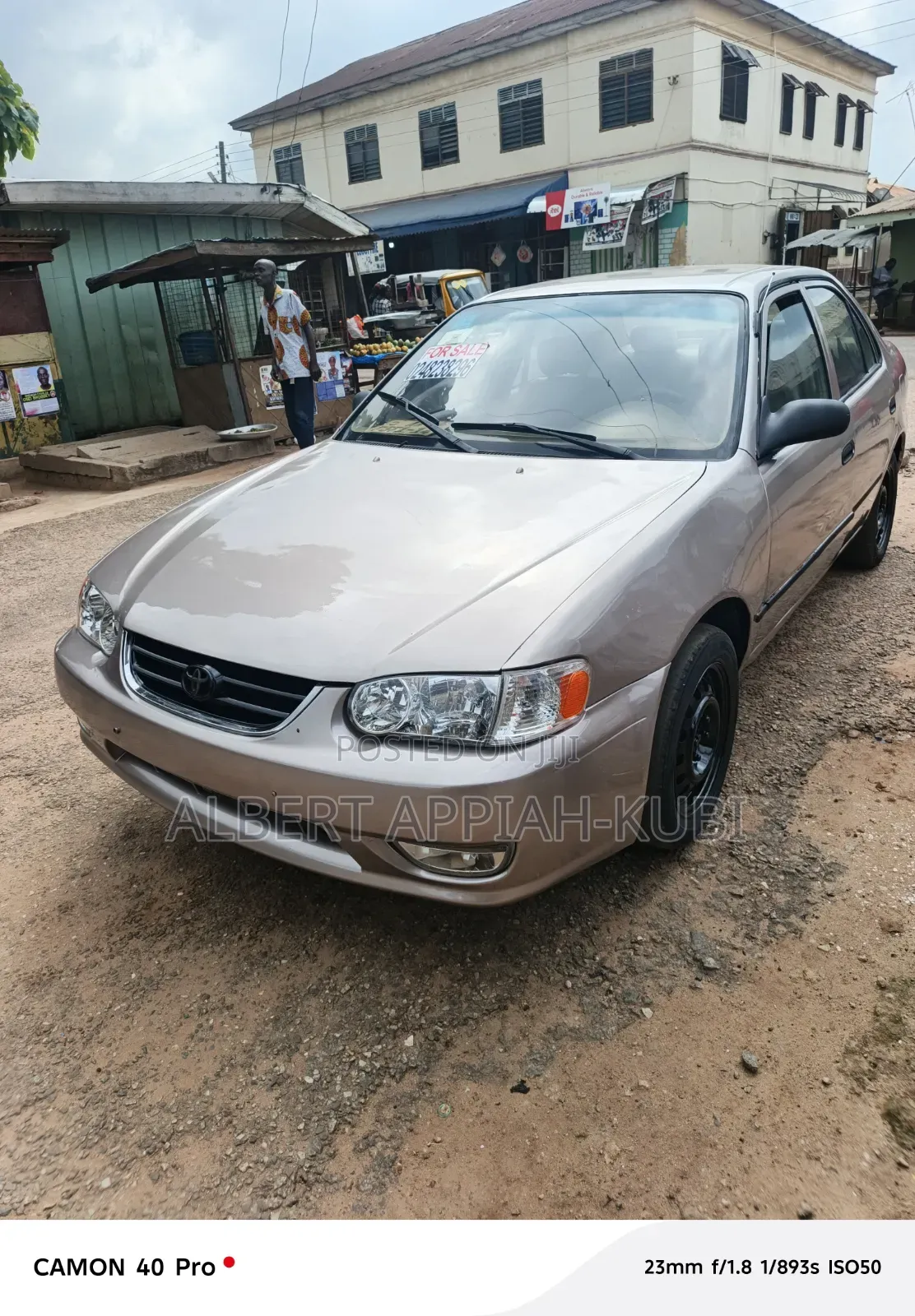 Toyota Corolla 2002 Brown