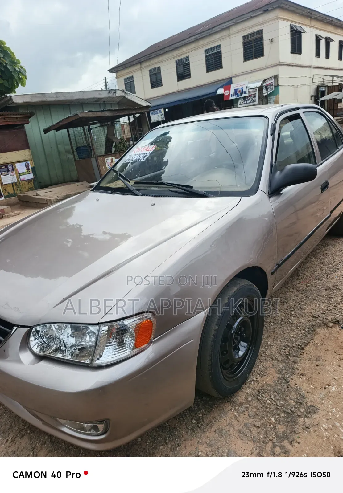 Toyota Corolla 2002 Brown