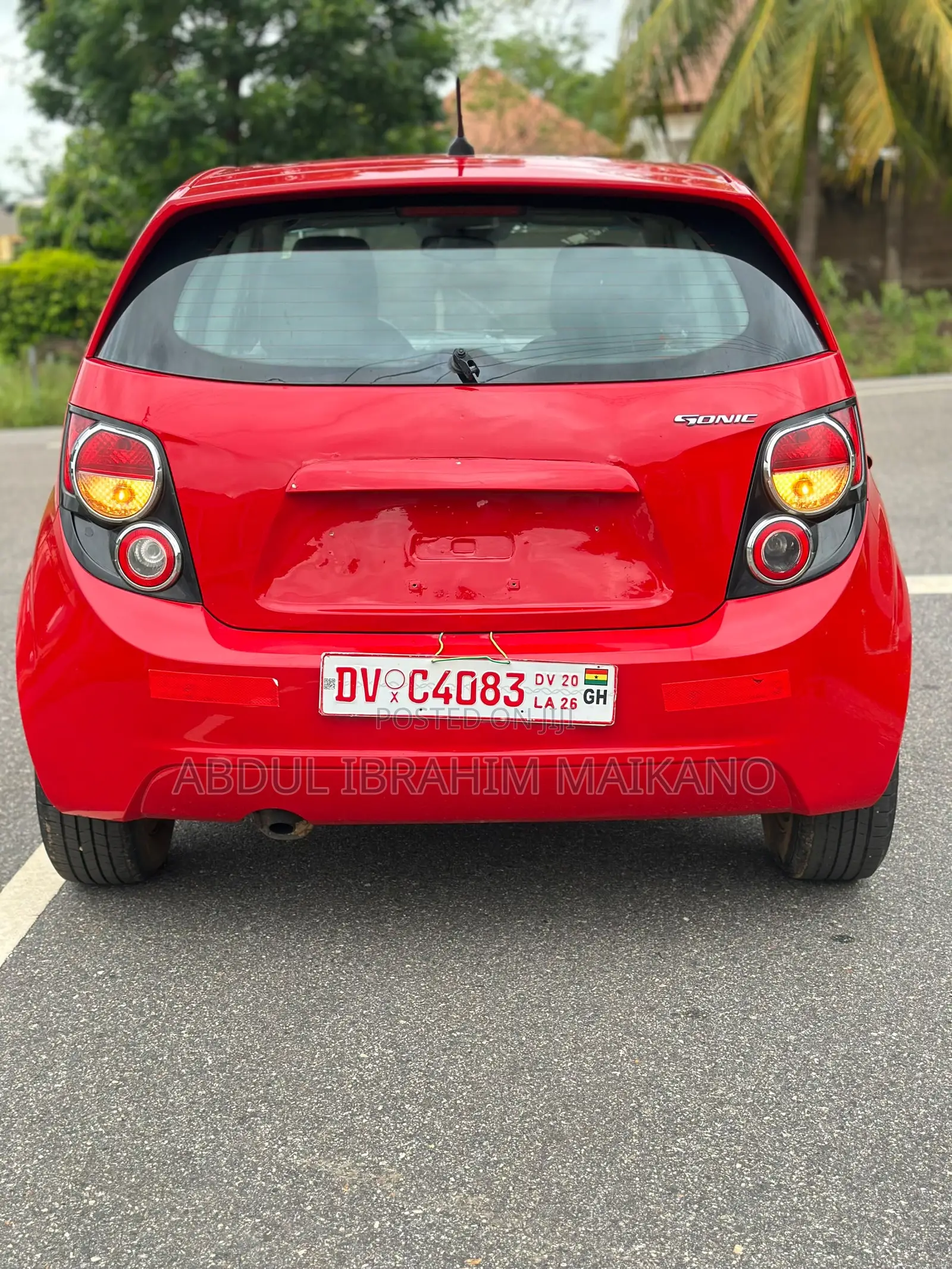 Chevrolet Sonic 1LT 2012 Red