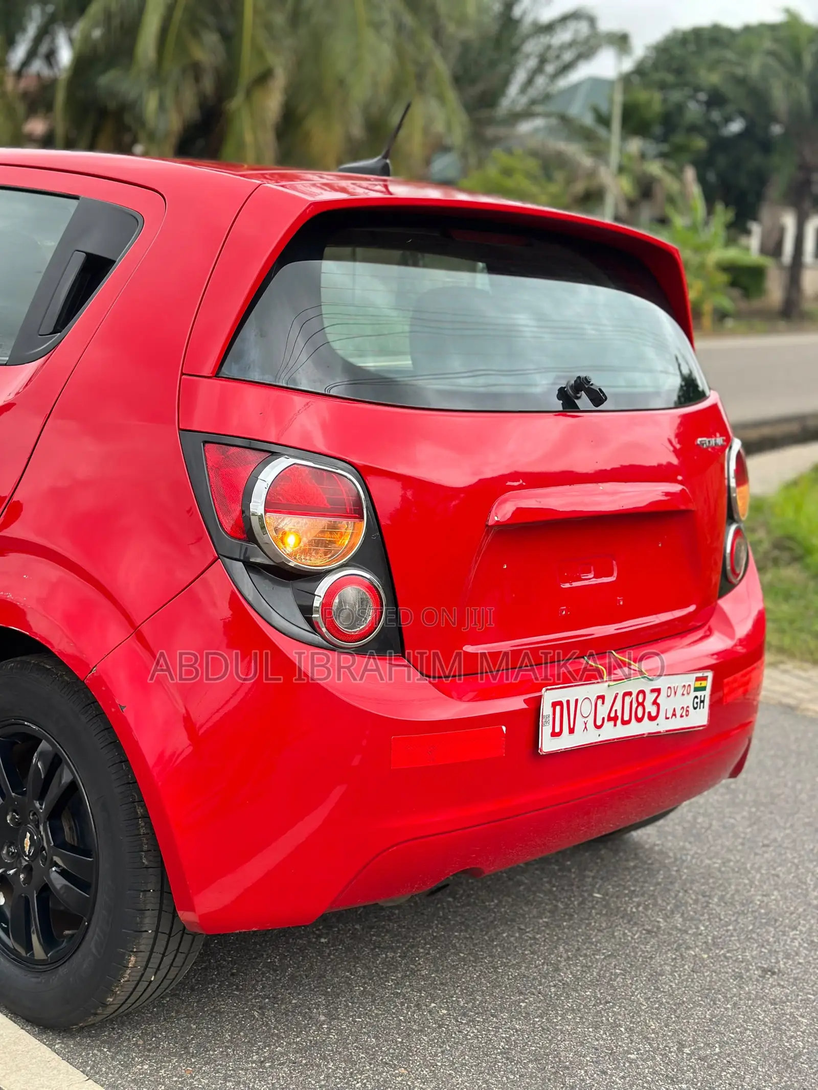 Chevrolet Sonic 1LT 2012 Red