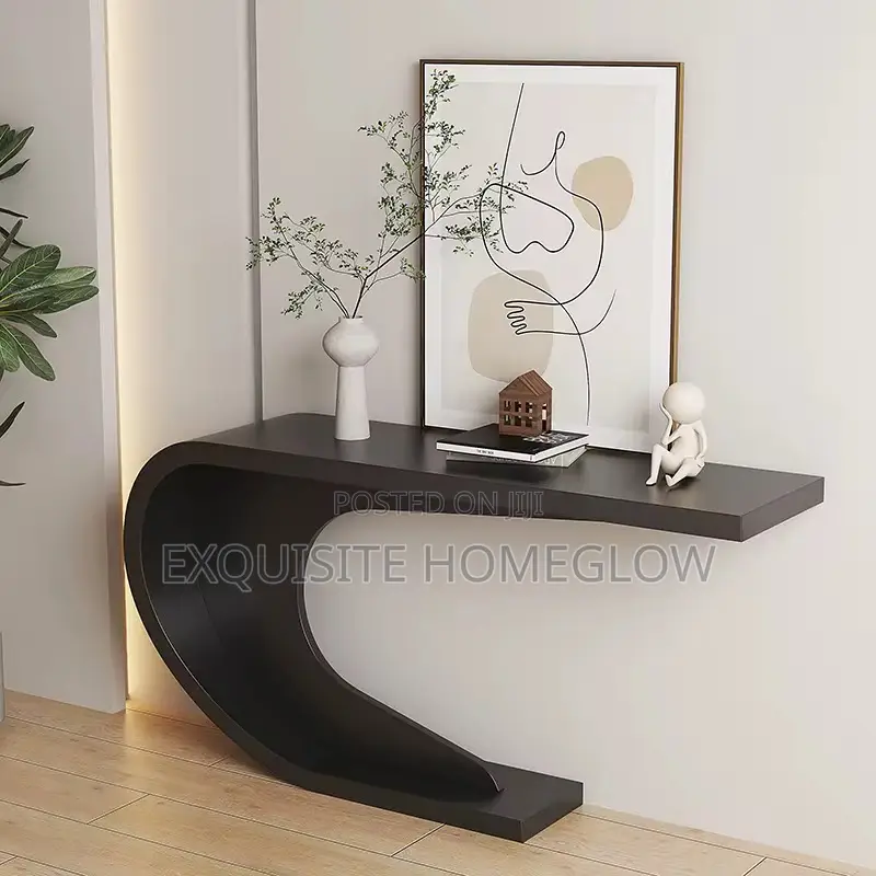 Minimalistic C-Shaped Console Table/Hallway Table( 120cm)