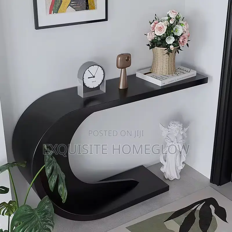 Minimalistic C-Shaped Console Table/Hallway Table( 120cm)