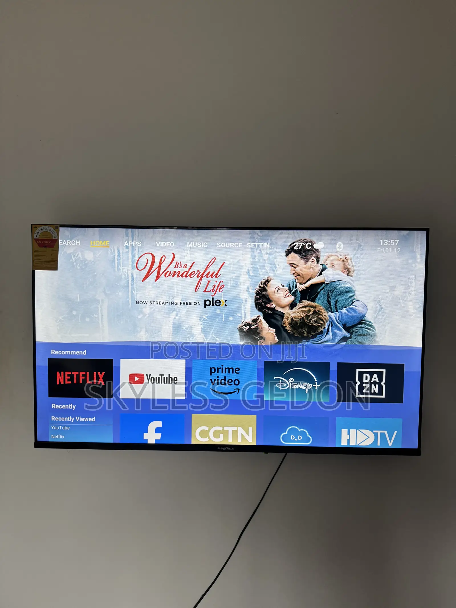 Sunny Walk 43 Inches Smart Tv
