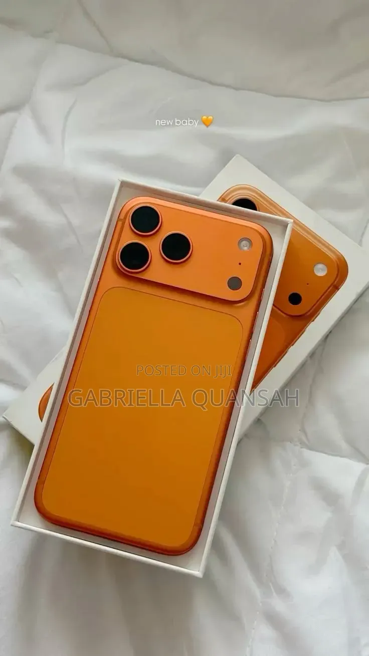 New Apple iPhone 17 Pro Max 256 GB Orange