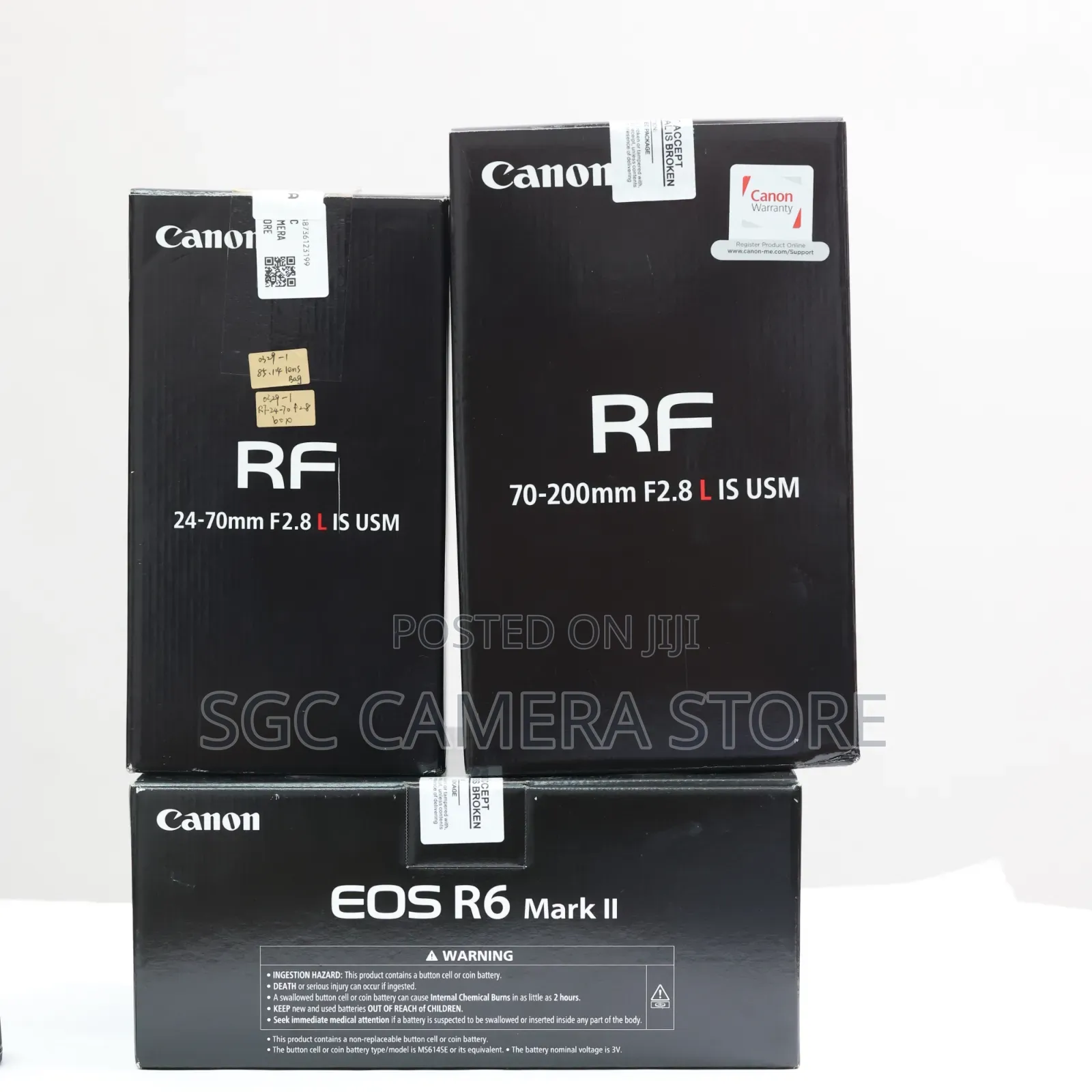 Canon R6 Mark Ii + Canon Rf 70-200 F2.8 + Canon Rf 24-70 F2.8 / Combo