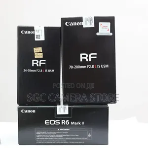 Canon R6 Mark Ii + Canon Rf 70-200 F2.8 + Canon Rf 24-70 F2.8 / Combo