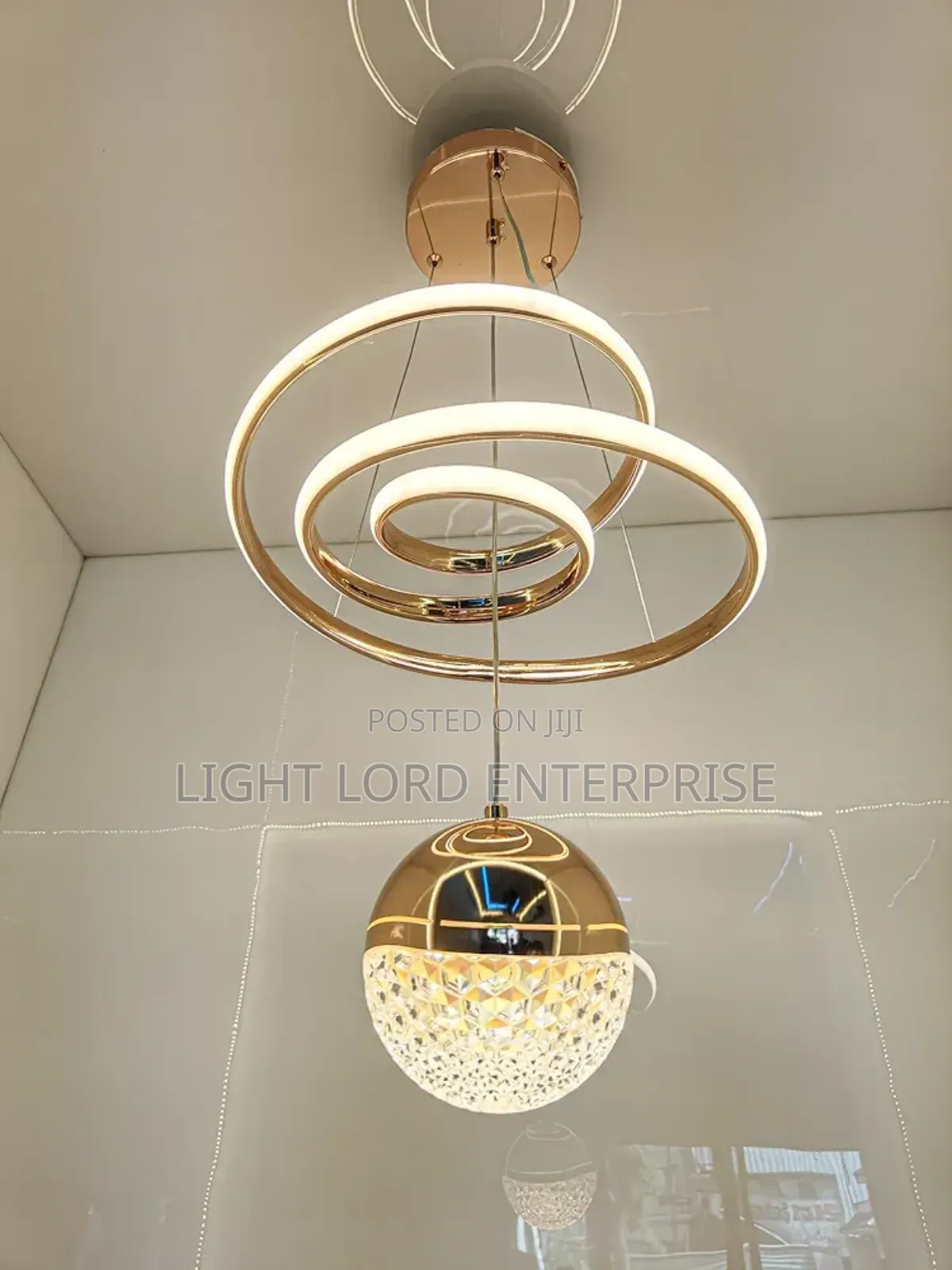 Noodle Angle Shapes Pendant Light