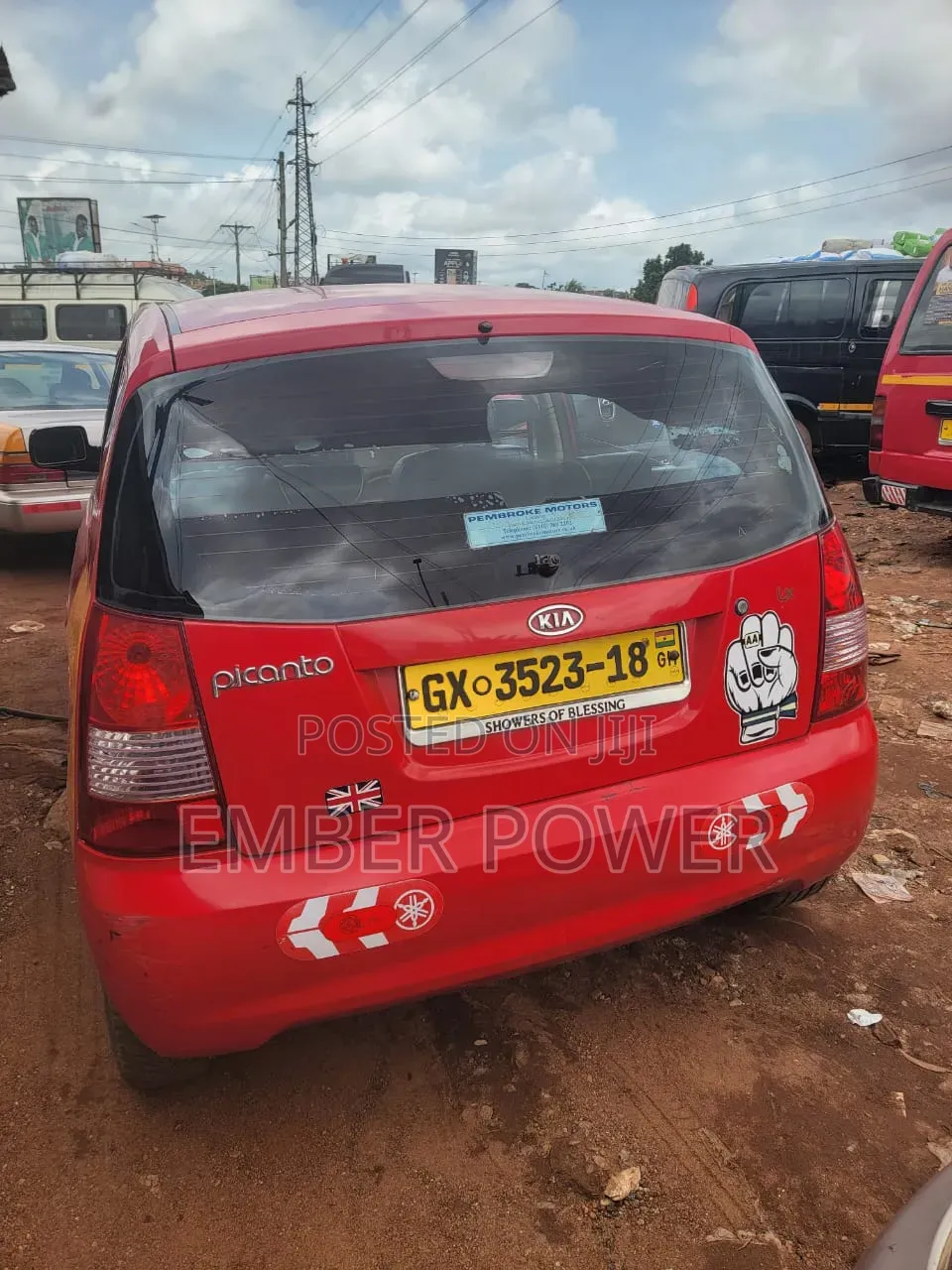 Kia Picanto 2008 Red