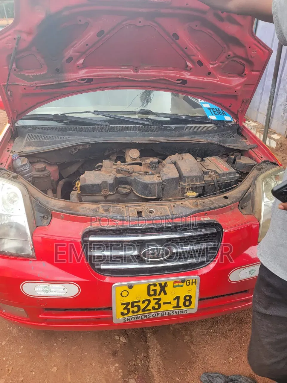 Kia Picanto 2008 Red