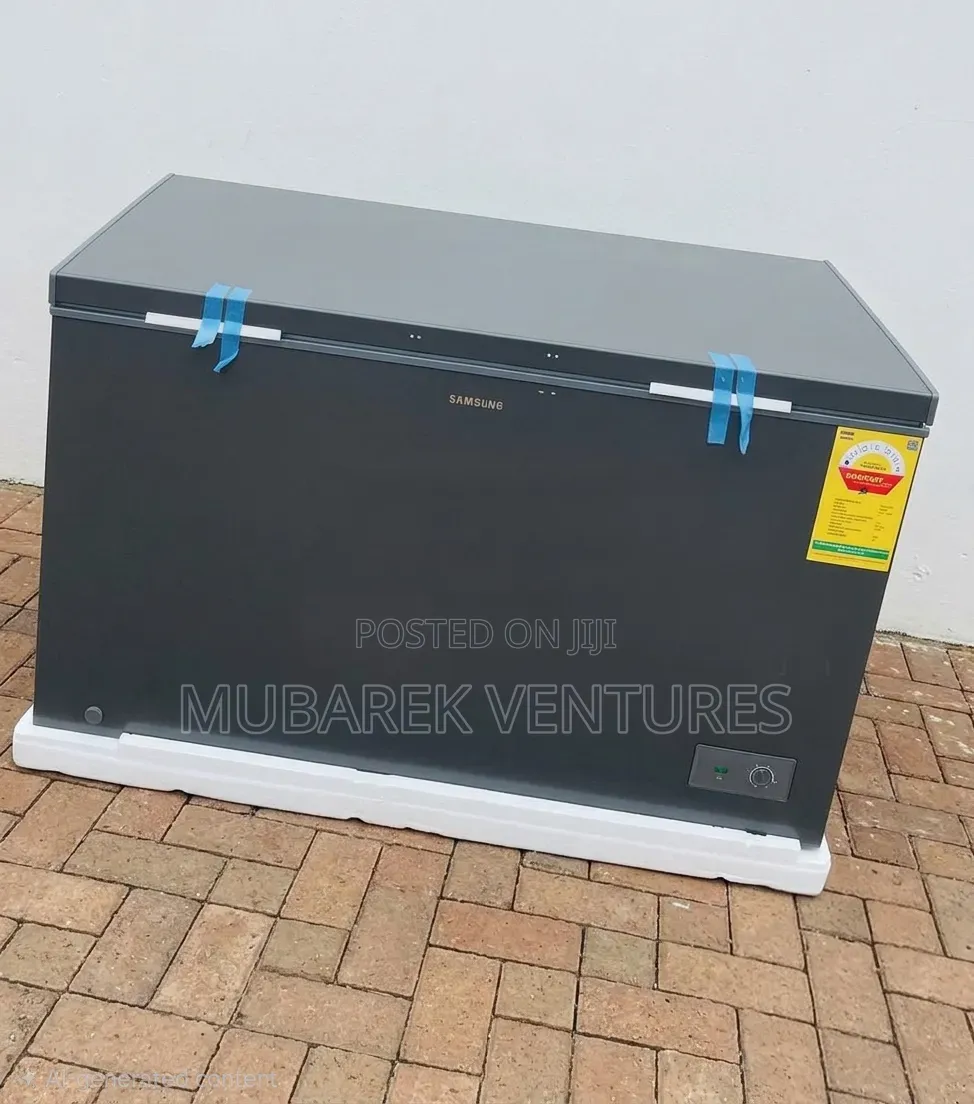 Samsung 371l Chest Freezer With Power Freeze Function Dark Gray