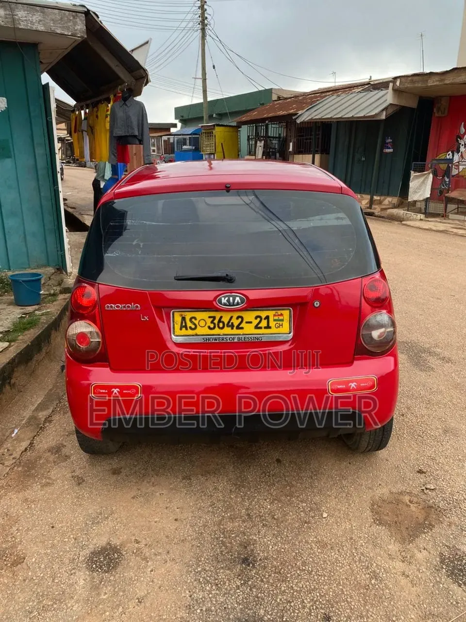 Kia Morning 2012 Red
