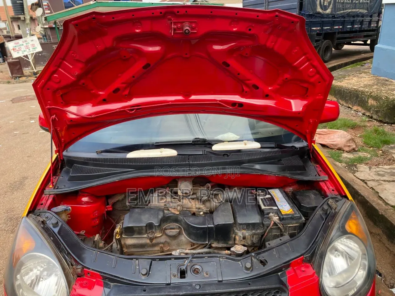Kia Morning 2012 Red