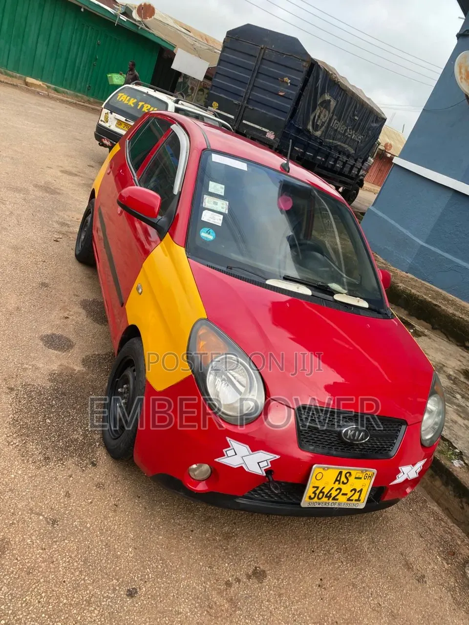 Kia Morning 2012 Red