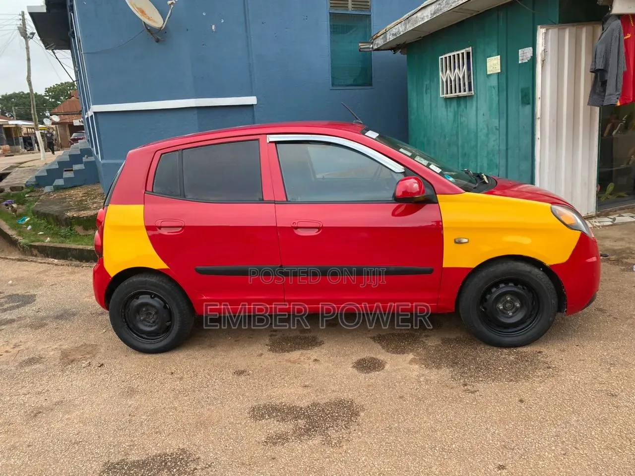 Kia Morning 2012 Red