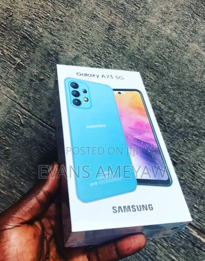 New Samsung Galaxy A73 5G 256 GB Black