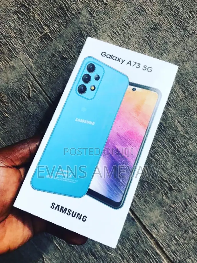 New Samsung Galaxy A73 5G 256 GB Black